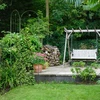 Relaxdays Tamsiai žalių grotelių rinkinys iš 2 vnt. 220 cm