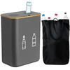 Relaxdays Taros butelių surinktuvas 160 l