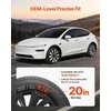 Vevor Tesla Model Y 2025 ratų gaubtai, 20 cm