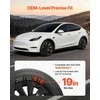Vevor tesla modelis y ratlankių dangčiai 2021-2024, 19 colių