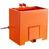 Traktoriaus balastinė dėžė, 3 taškų, 363 kg, oranžinė