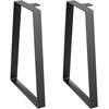 Vevor Trapezoidinės plieninės stalo kojos 406 mm, 2 vnt.