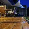 Relaxdays Trikampė balta pavėsinė burė