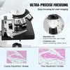Vevor Trinokulinis mikroskopas 40X-5000X
