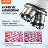 Vevor Trinokulinis mikroskopas 40X-5000X