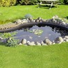 VEVOR Tvenkinių plėvelė EPDM 6 x 7.6 m juoda