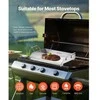 VEVOR Universali nerūdijančio plieno keptuvė griliui