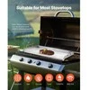 Vevor Universalus 91x53 cm nerūdijančio plieno keptuvas