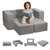 Vevor Vaikiška modulinė žaidimų sofa, 4 dalių