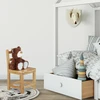 Relaxdays Vaikiška kėdutė RUSTICO Natural