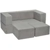Vevor Vaikiška modulinė žaidimų sofa, 4 dalių