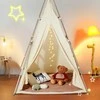 Vevor Vaikiška palapinė teepee su kilimu
