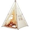 Vevor Vaikiška palapinė teepee su kilimu