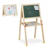 Relaxdays Vaikiška pastatoma kreidinė ir baltoji lenta