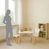 Relaxdays Vaikiškas sėdimų baldų komplektas su zuikio ausimis