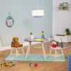 Relaxdays Vaikiškas stalo ir kėdžių rinkinys Space Dino