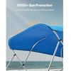 Vevor Valtis bimini stogelis 4 lankų 96x91-96 cm mėlynos spalvos