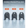 VEVOR Vamzdžių presavimo replės 18V su V15/V22/V28