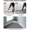 Vevor vandeniui atspari PVC grindų danga 90x500 cm