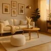 Relaxdays Velveto pufas