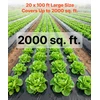 VEVOR 0,15 mm plastikinė plėvelė 6,1 x 30,48 m juoda