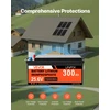 VEVOR 1200W 24V autonominė saulės energijos sistema