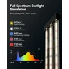 VEVOR 200W pilno spektro LED augalų lempa