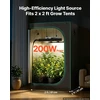 VEVOR 200W pilno spektro LED augalų lempa
