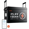 VEVOR 24V 100Ah LiFePO4 ličio akumuliatorius