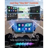 VEVOR 5 colių belaidis motociklų CarPlay ekranas