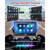 VEVOR 7 colių belaidė motociklų CarPlay sistema