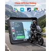 VEVOR 7 colių belaidė motociklų CarPlay sistema
