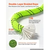 VEVOR Dvigubai pintas poliesterio lynas 19,1 mm x 67 m
