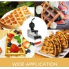 Vaflinė Vevor Vaflių keptuvė, Besisukanti vaflių keptuvė, Komercinė vaflių keptuvė, Vaflių kepimo aparatas, Apvali vaflių keptuvė