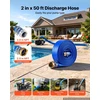 VEVOR Išleidimo žarna 2" x 15,2 m PVC