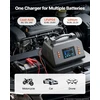 VEVOR Išmanus akumuliatorių įkroviklis 30A 6V/12V/24V
