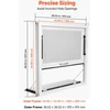 VEVOR Maitinimo furgono aptarnavimo langas su lentyna 915x915mm