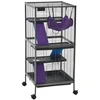 VEVOR Metalinio rėmo narvas mažiems gyvūnams 113 cm