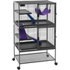 VEVOR Metalinis narvas smulkiems gyvūnams 130 cm