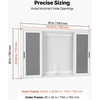 VEVOR Prekybinis aptarnavimo langas 1143x762 mm