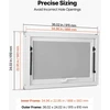 VEVOR Prekybinis langas 915x610mm maisto furgonui