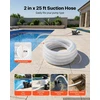 VEVOR Siurbimo žarna 2" x 7,6 m PVC