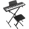 VEVOR Skaitmeninis pianinas 61 klavišo su stovu ir suoliuku