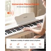 VEVOR Skaitmeninis pianinas 88 klavišų su stovu