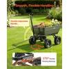 Sodo savivartis vežimėlis VEVOR GC-018D, 544 kg