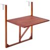 VEVOR Sulankstomas kabinamas balkono staliukas 650 x 450 mm