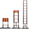 VEVOR Teleskopinės kopėčios 322 cm, vieno mygtuko nuleidimas