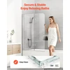 VEVOR Vonioms skirta dušo durys 1200 x 1400 mm, sulankstomos