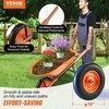 Vevor Vienaro irklo sodininkytojų vežimėlis, talpa 120 kg