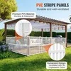 Vevor Vinilinės privatumo tvoros panelės 122 cm x 122 cm